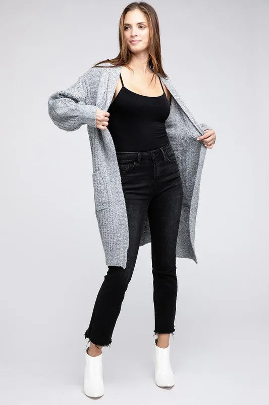 Destiny Open Front Cardigan