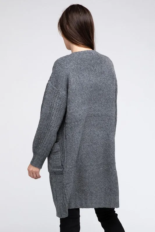 Destiny Open Front Cardigan