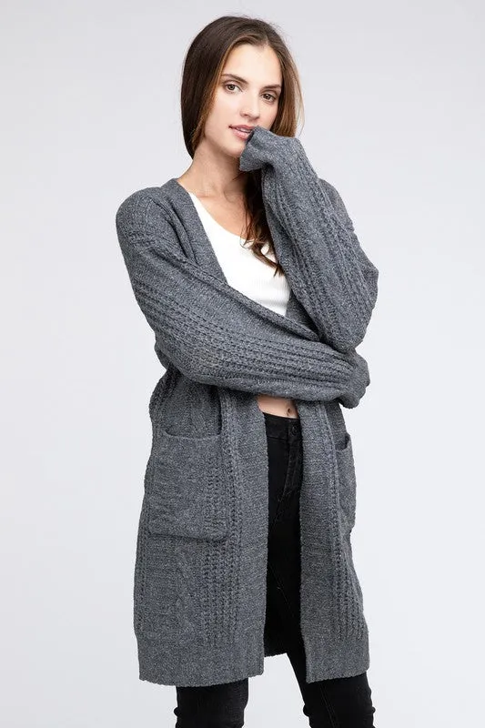 Destiny Open Front Cardigan