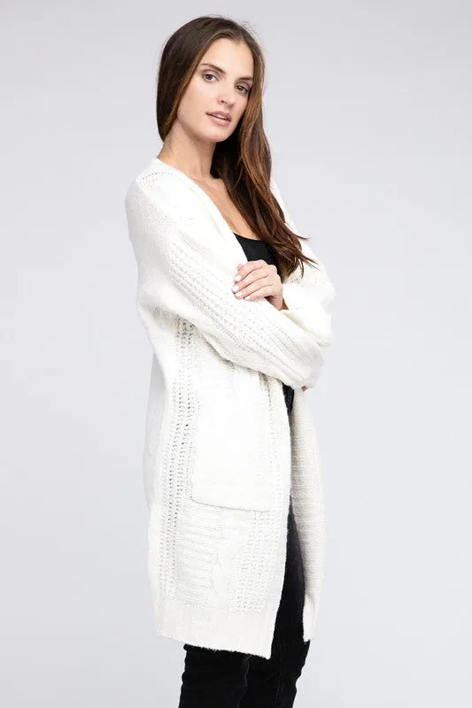 Destiny Open Front Cardigan