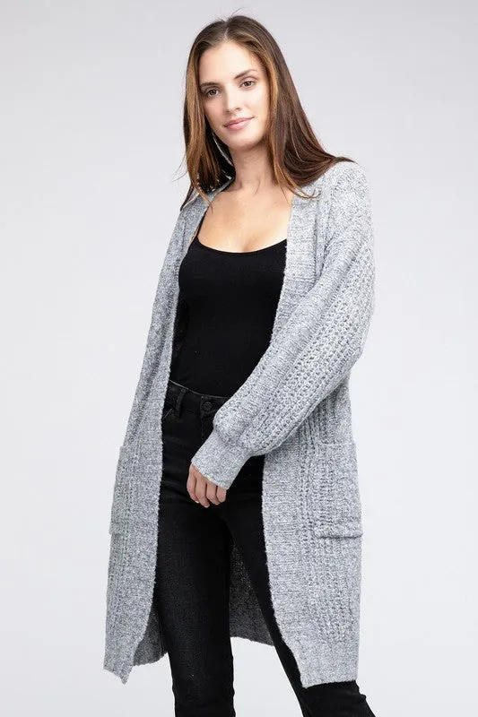 Destiny Open Front Cardigan