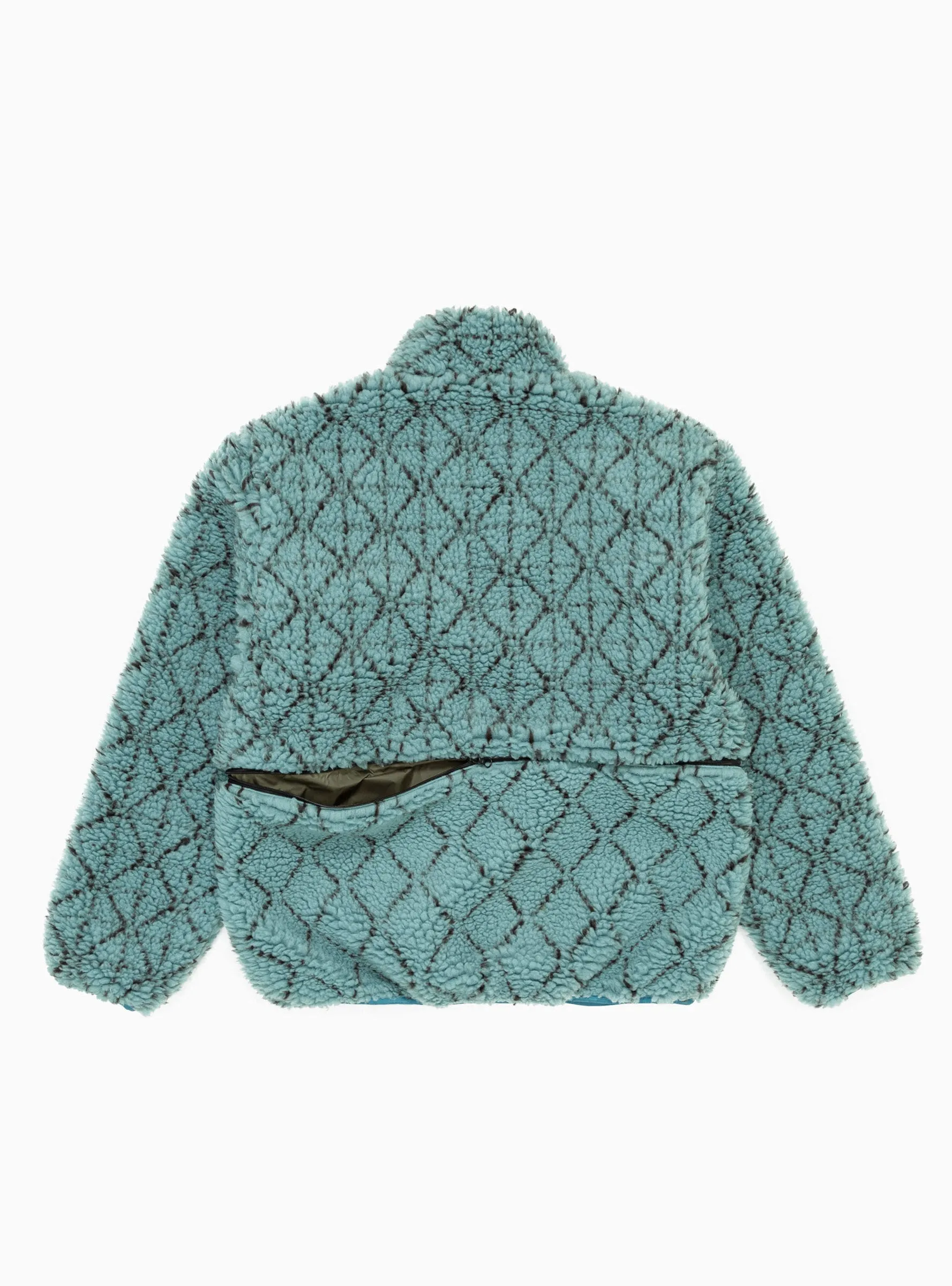 DO-GI Sashiko Boa Fleece Blue