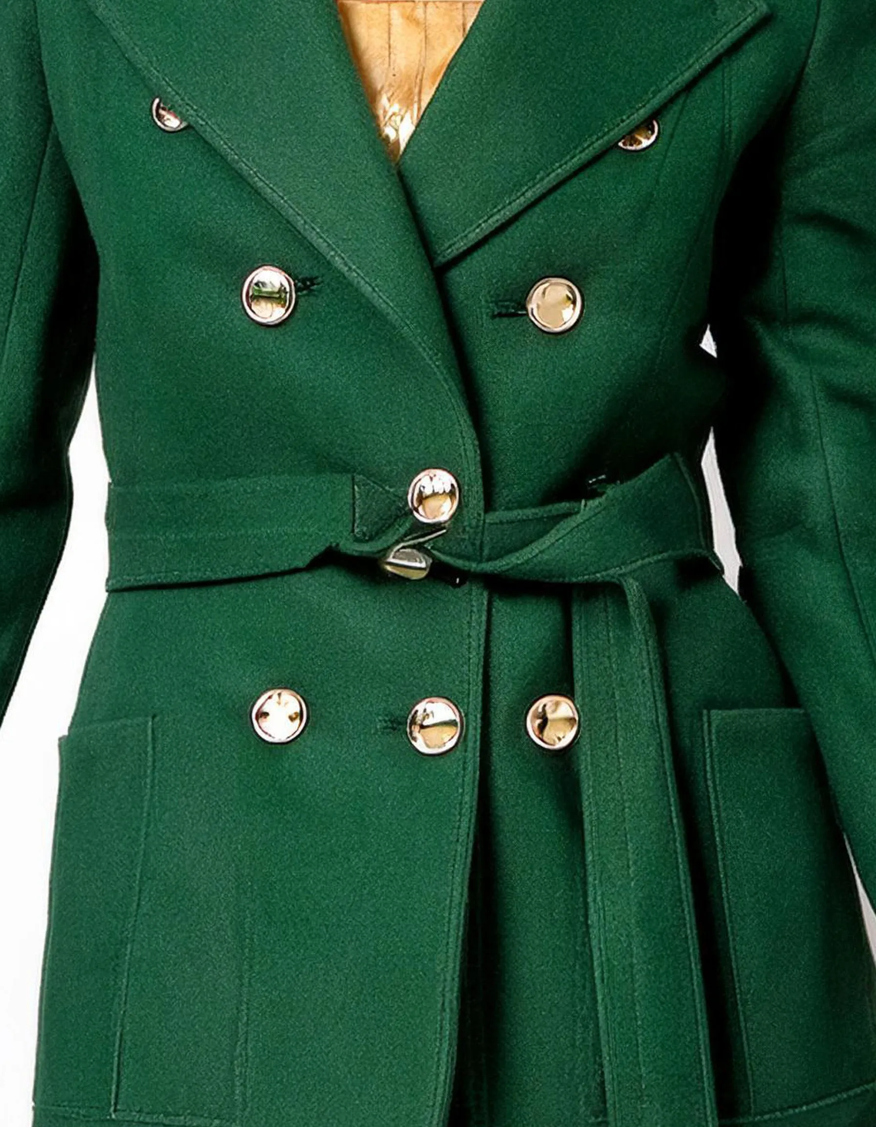 Emerald Enchantment Peacoat