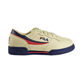 Fila Original Fitness Men's Shoes Cream/Peacoat/Fire Red