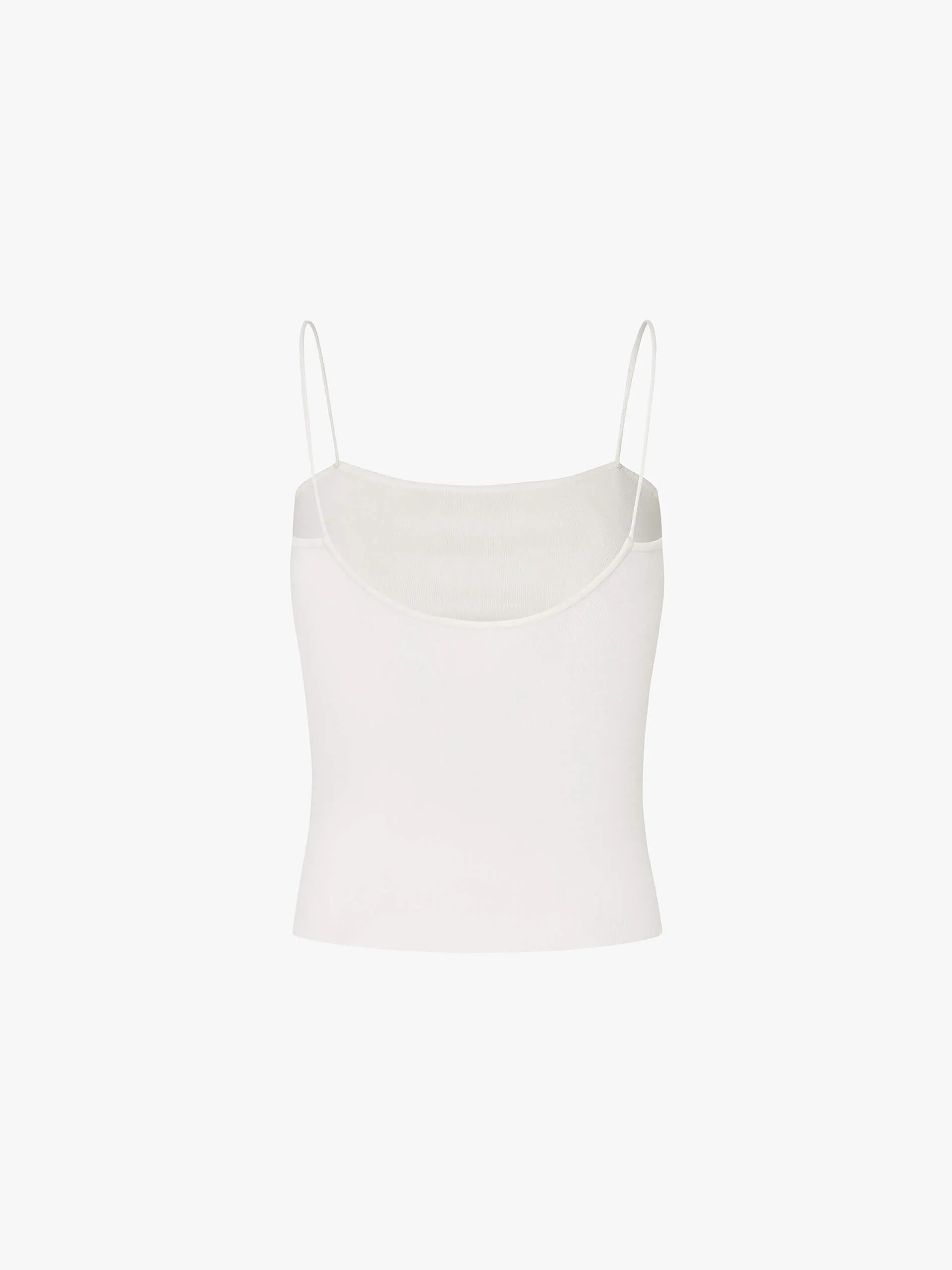 Fitted Knit Cami Top