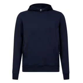 FRADI TECHNO ACTIVE Cotton Fleece Hoodie NAVY