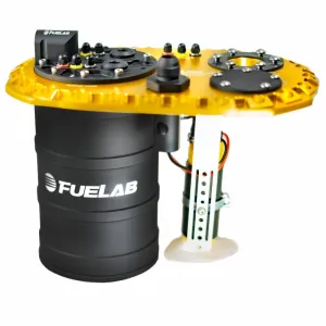 FUELAB 62720-5 Fuel System QSST Gold with Surge Tank Pump Twin Screw FUELAB 93904, no lift pump