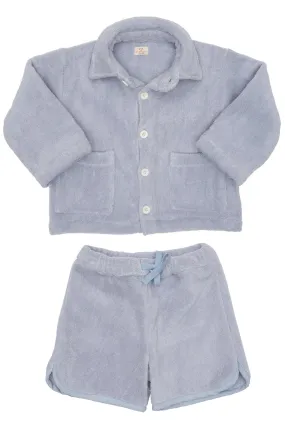 FUTURE ORGANIC TERRY SET - DUSTY BLUE