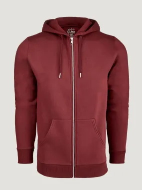 Garnet Zip-Up Hoodie