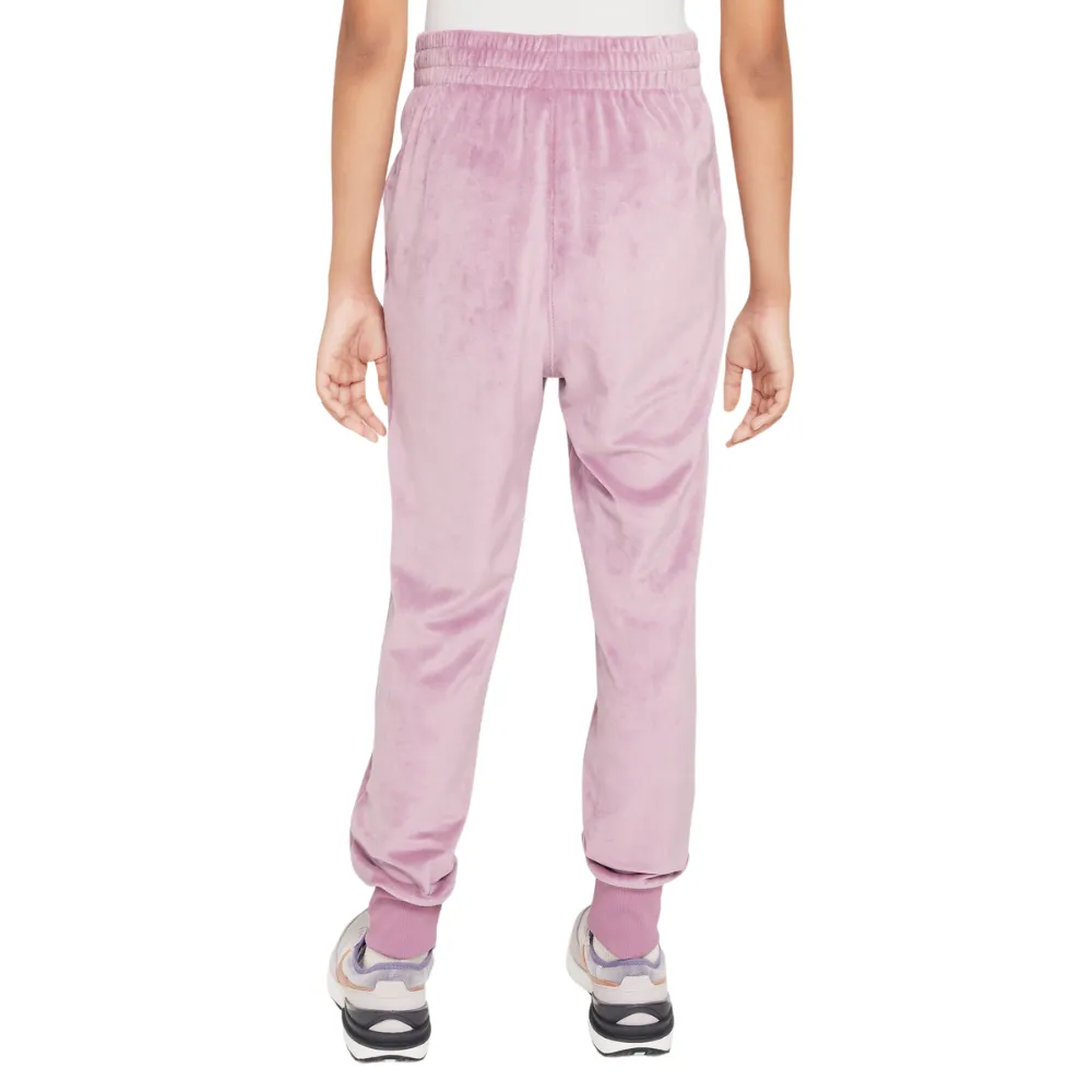 Girls' Nike Youth Sportswear Velour Joggers