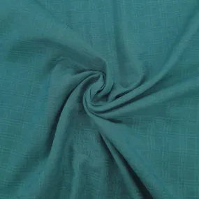 Green Solid Linen Fabric ,60 inches Plain Weave