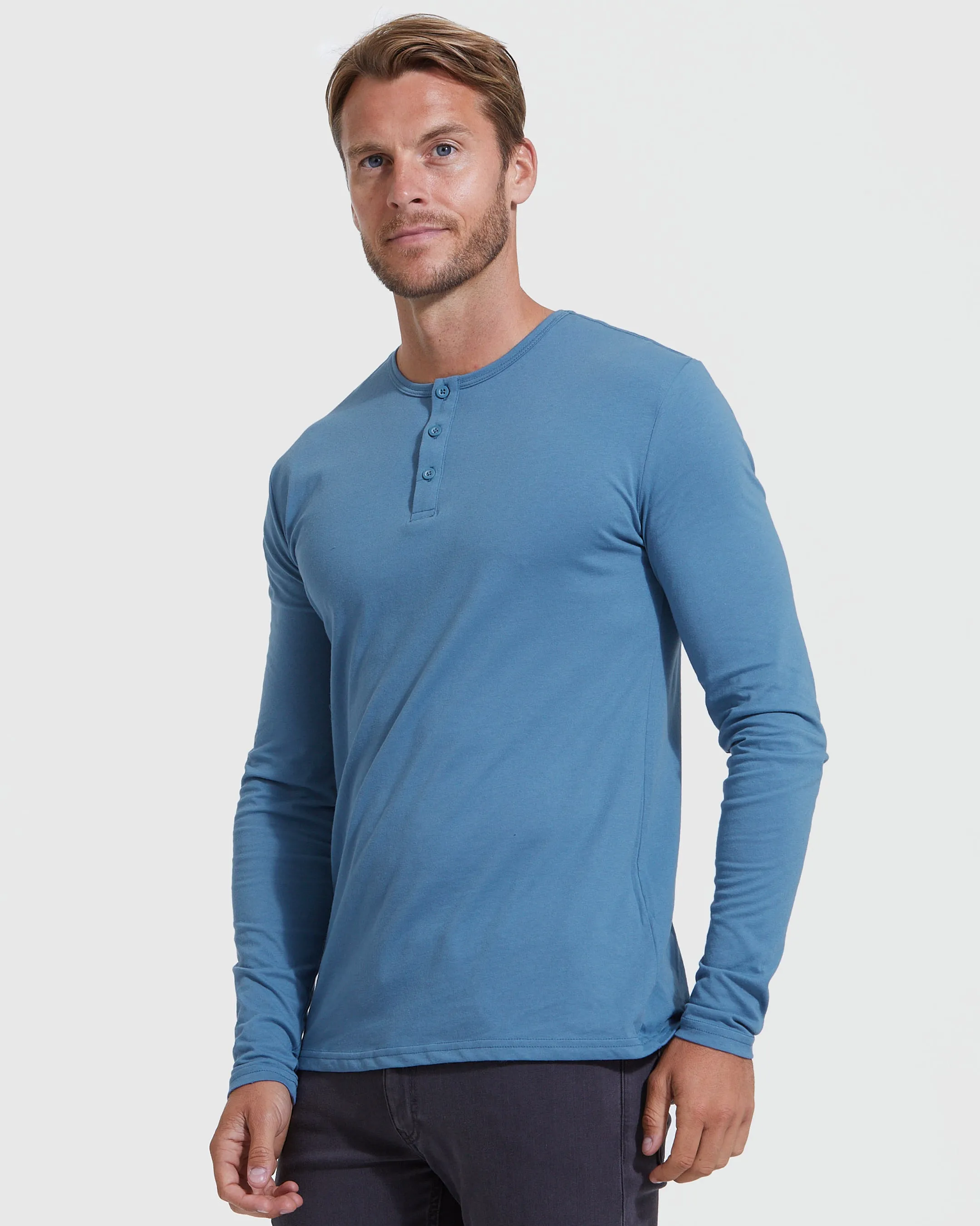 Henley Color 3-Pack