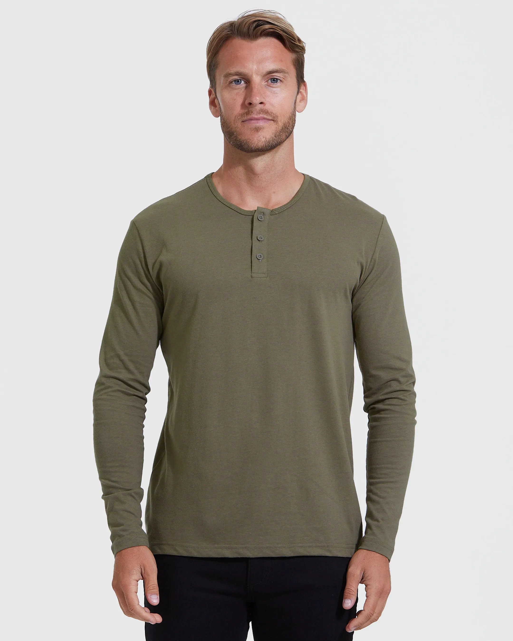 Henley Color 3-Pack