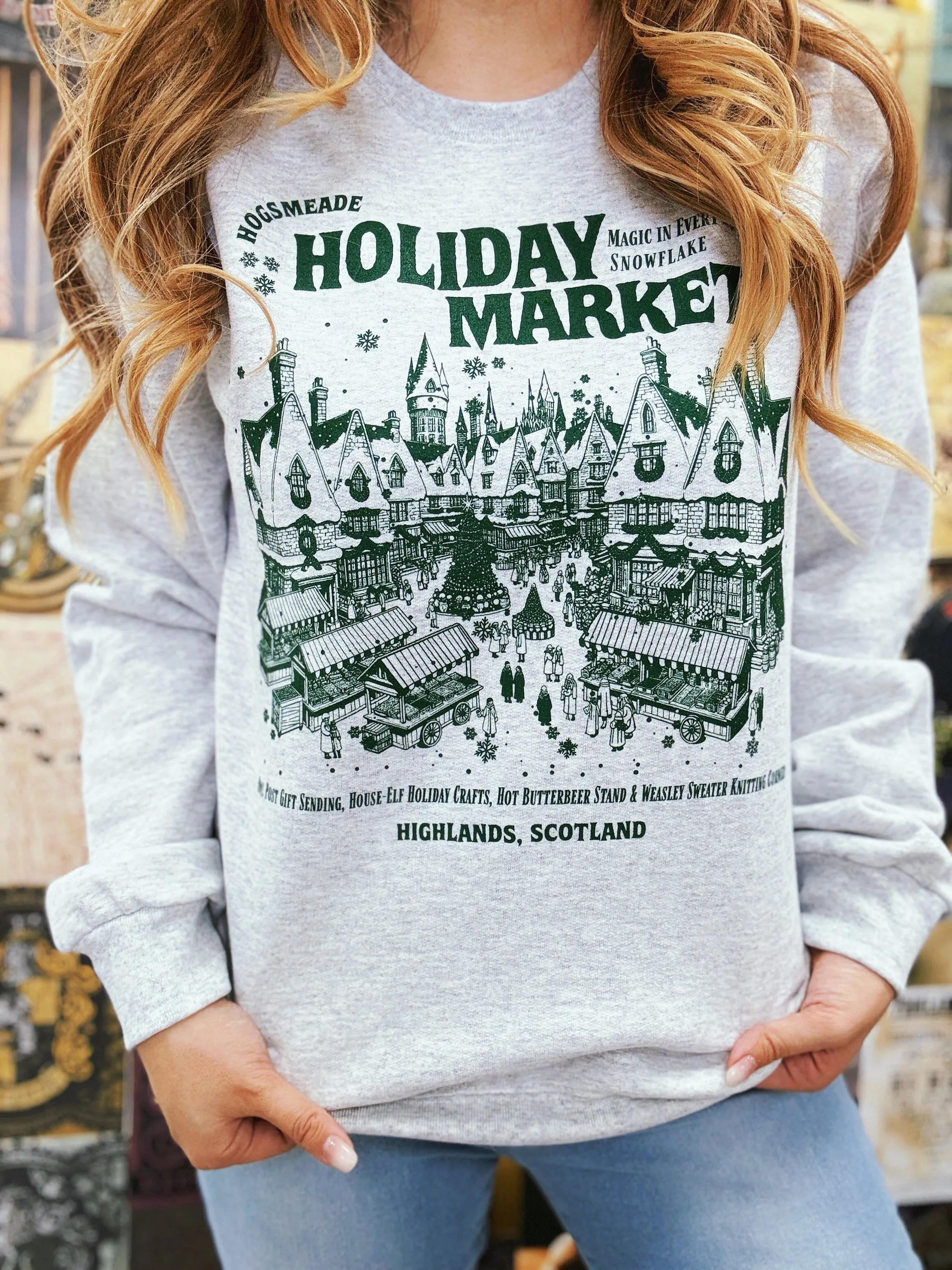 Holiday Market Crewneck Sweatshirt