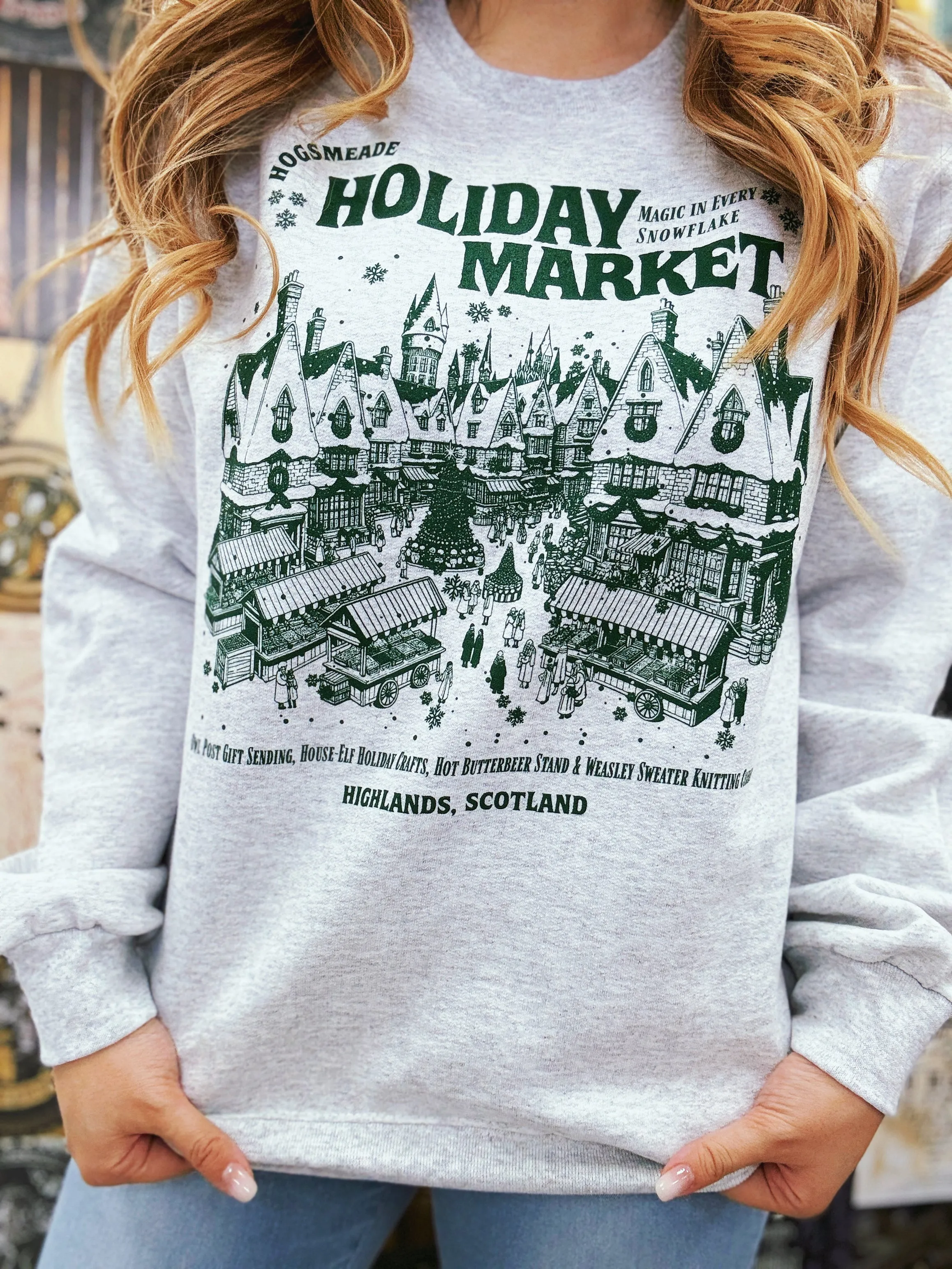 Holiday Market Crewneck Sweatshirt