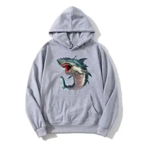 Hoodie Men: Great White Shark