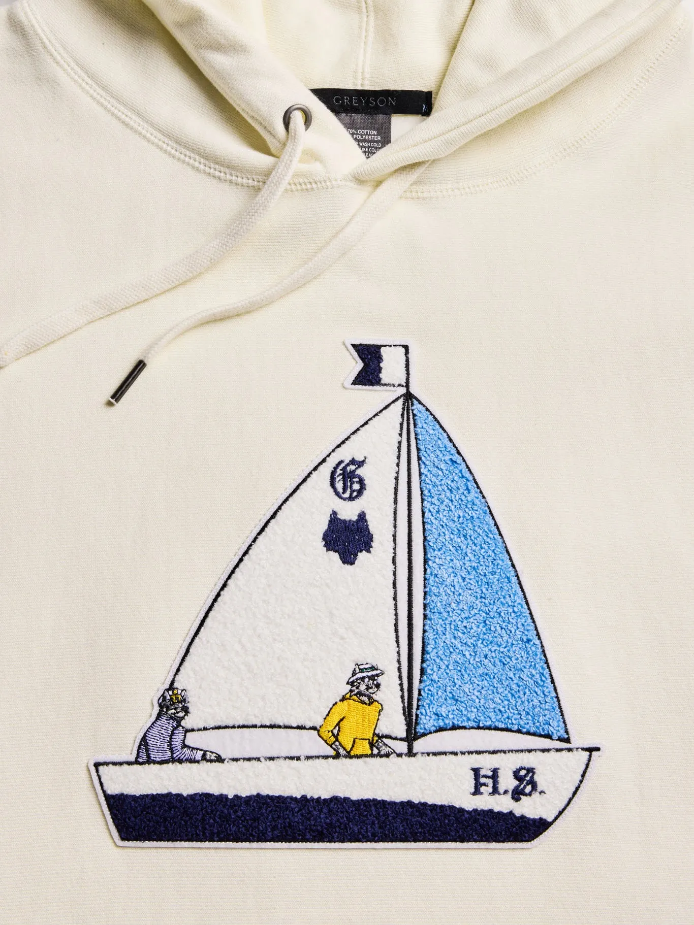 H.S. Sailing Wolf Fireside Hoodie