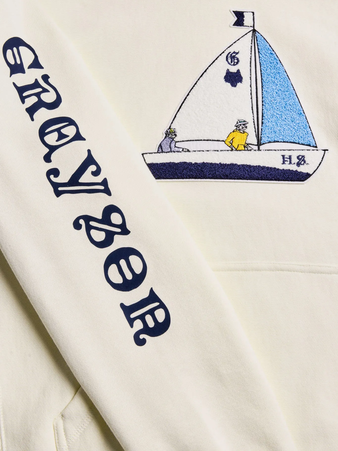 H.S. Sailing Wolf Fireside Hoodie