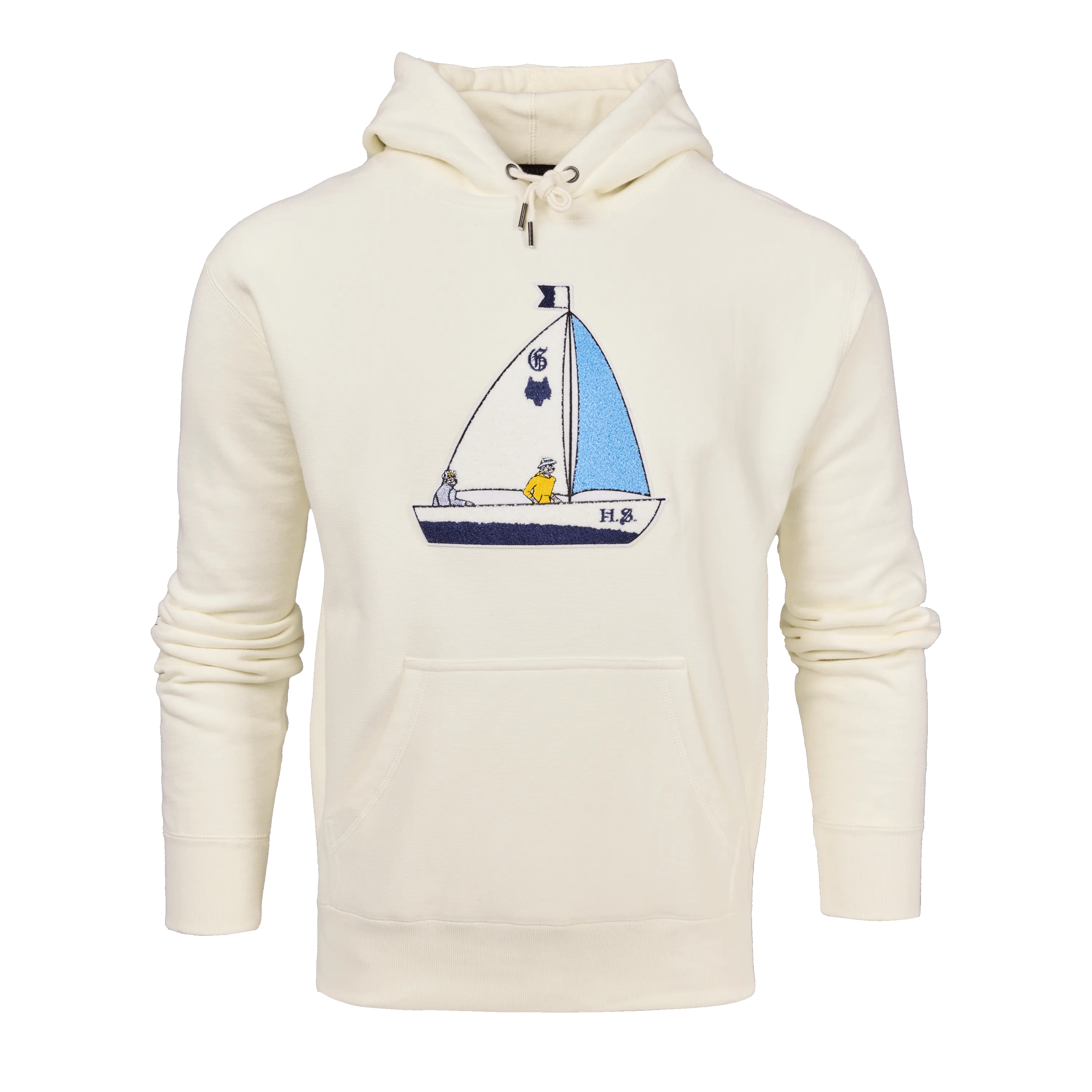 H.S. Sailing Wolf Fireside Hoodie