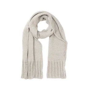 Indus Design: Scarf Ribbed Hem Knit Dove