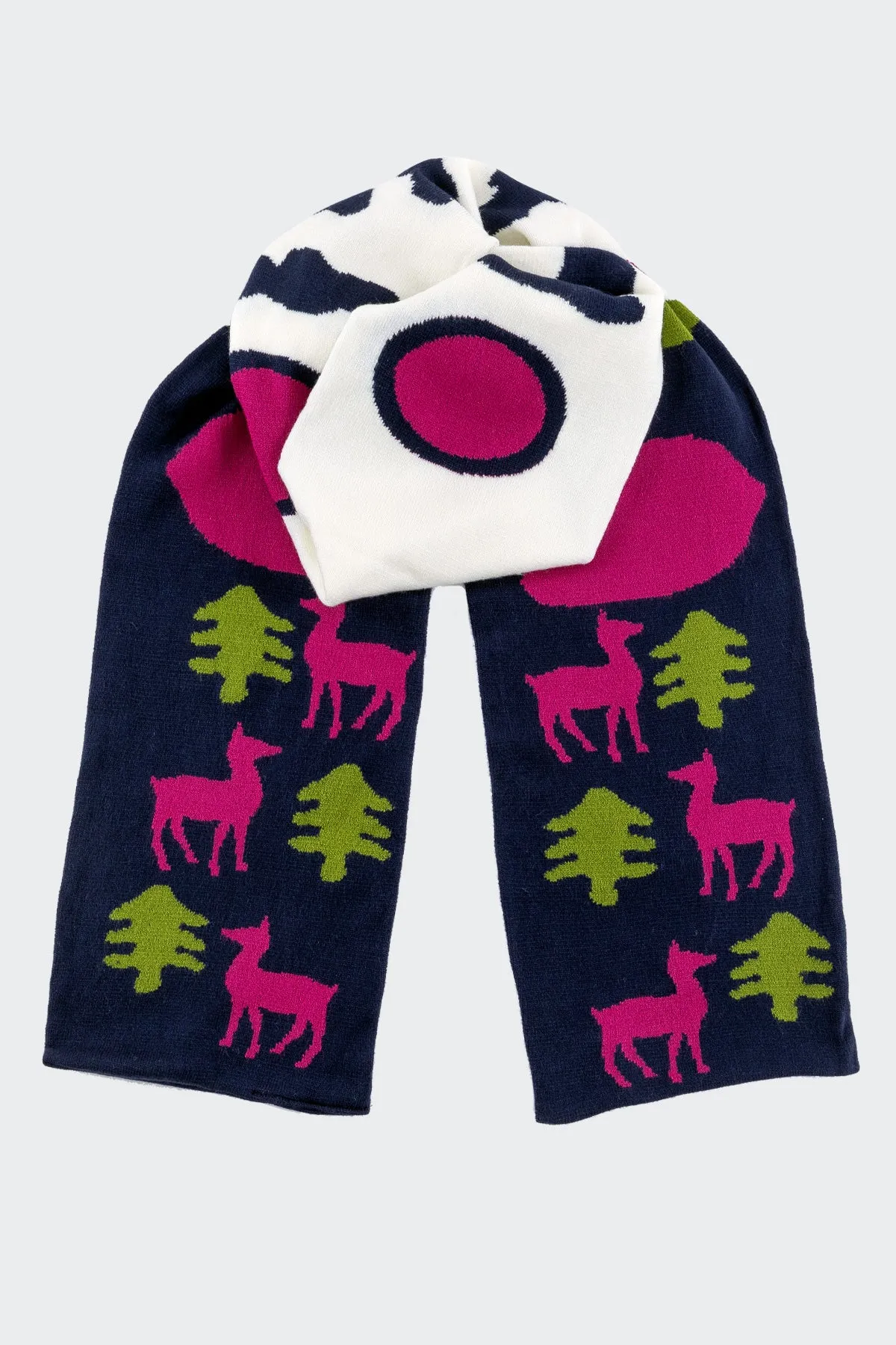 JQSCARF10 - Woodland Creature Scarf