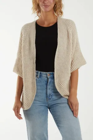 Knitted Kimono Style Cardigan (7 Colours)