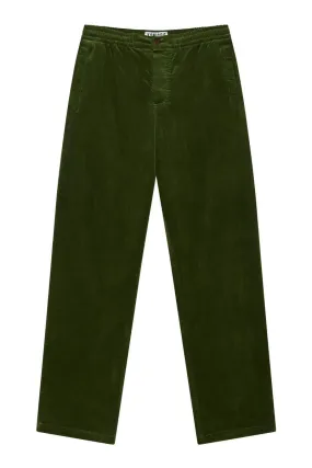 Komodo ANDRO Corduroy Trousers in Pine Green