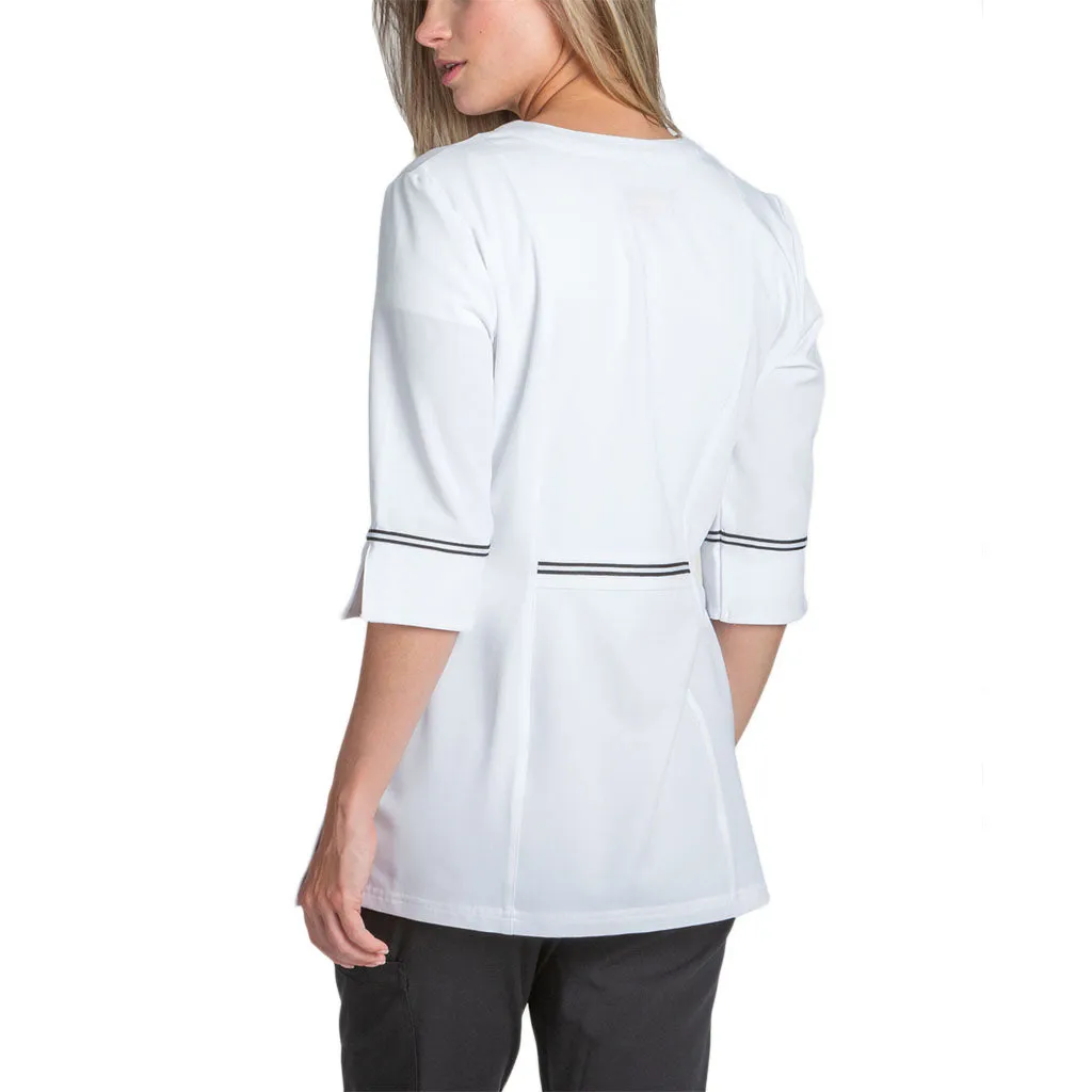 Ladies' Marvella Labcoat With 2 Way Zipper