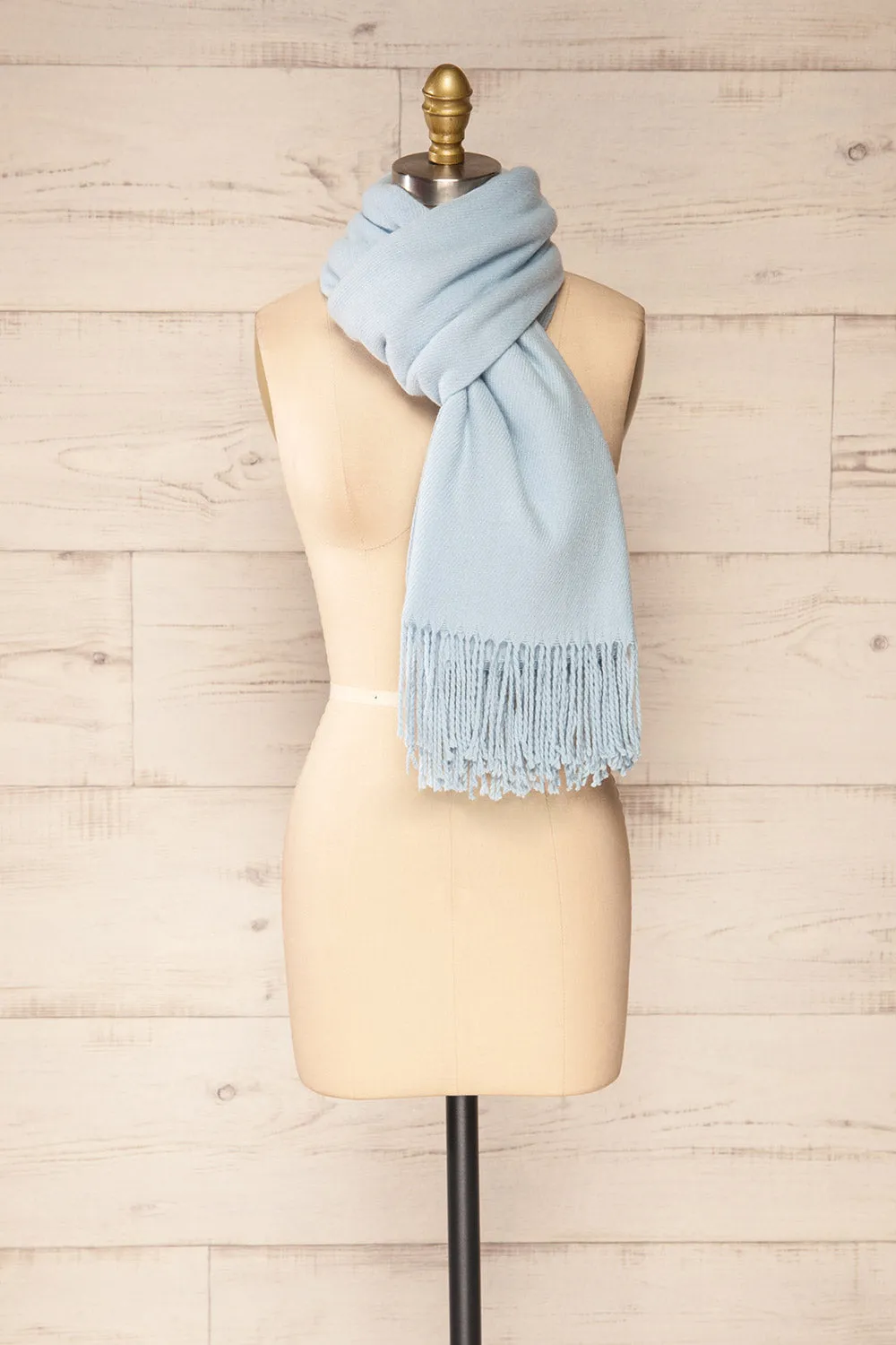 Le Baiser Blue | Soft Knitted Scarf