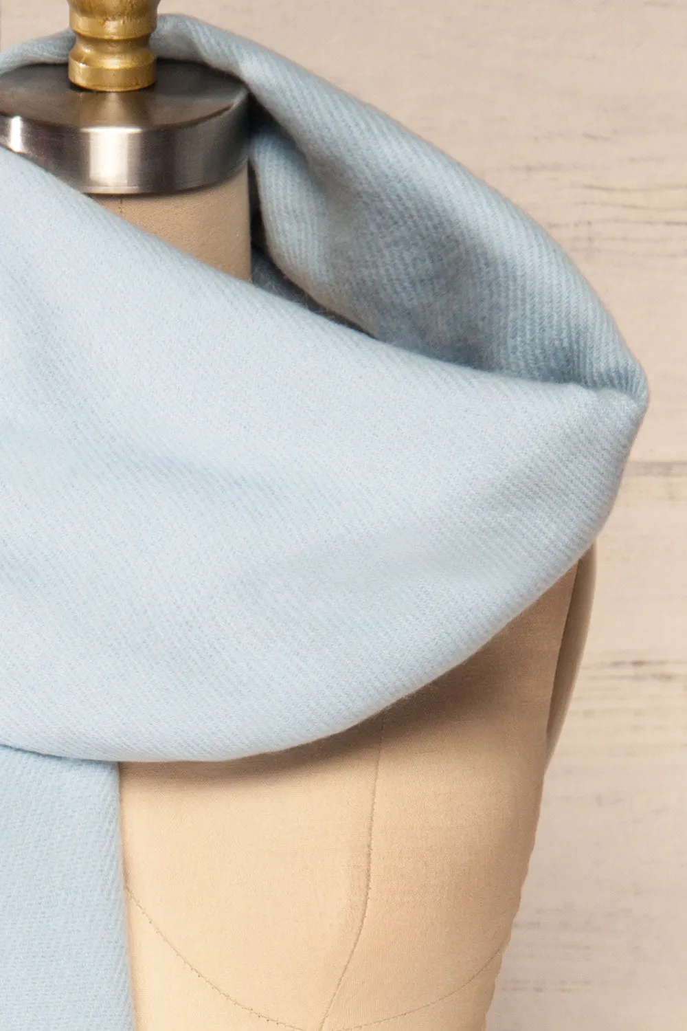 Le Baiser Blue | Soft Knitted Scarf