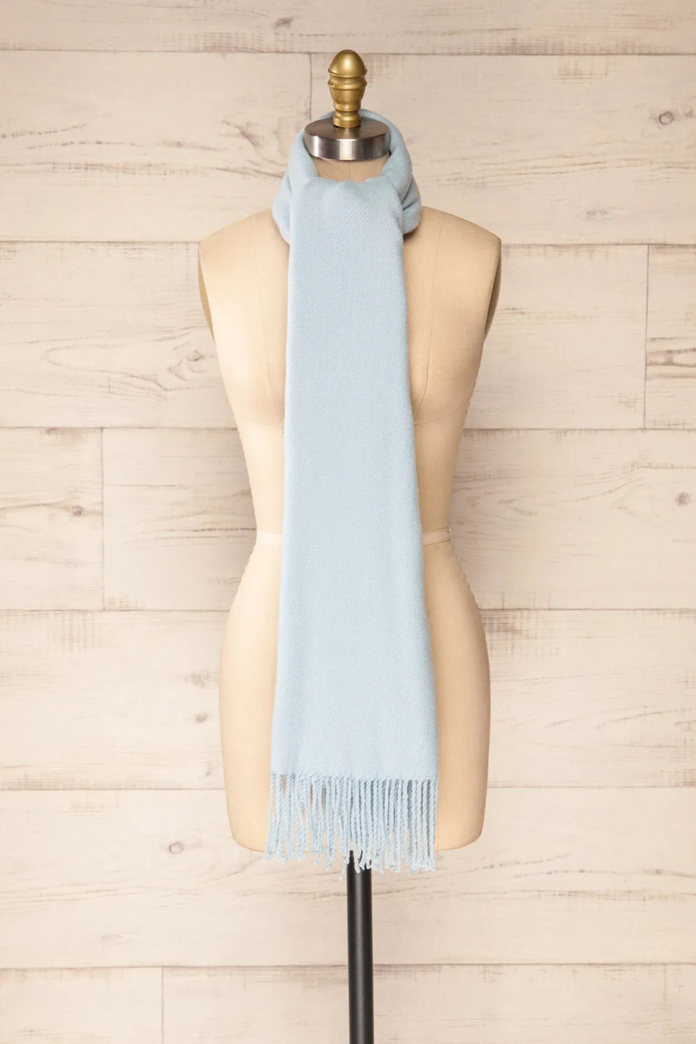 Le Baiser Blue | Soft Knitted Scarf