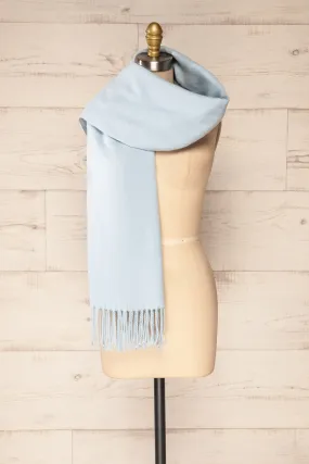 Le Baiser Blue | Soft Knitted Scarf