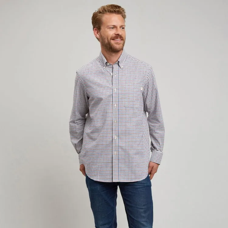 Le Chameau Swinbrook Shirt - Navy Check