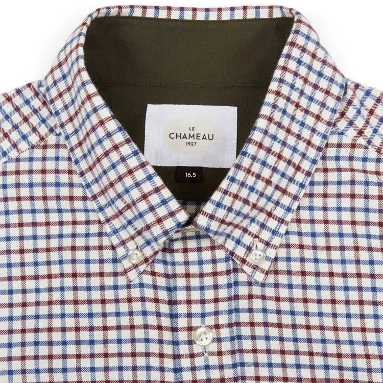 Le Chameau Swinbrook Shirt - Navy Check