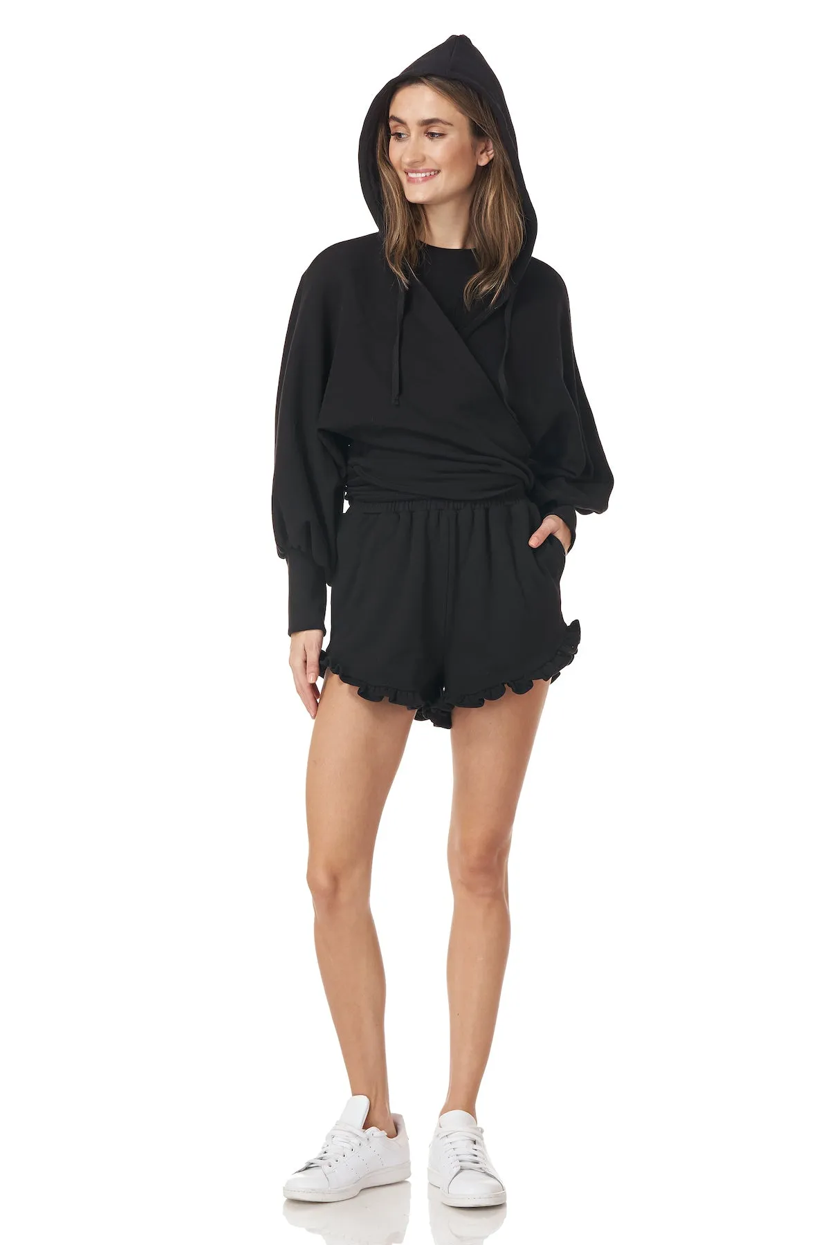 Leilani Hoodie Black