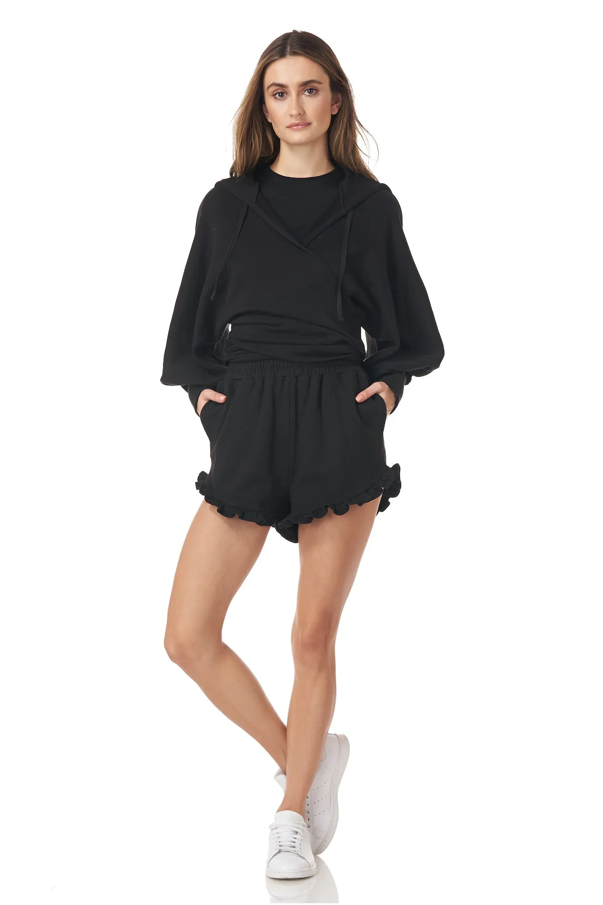 Leilani Hoodie Black