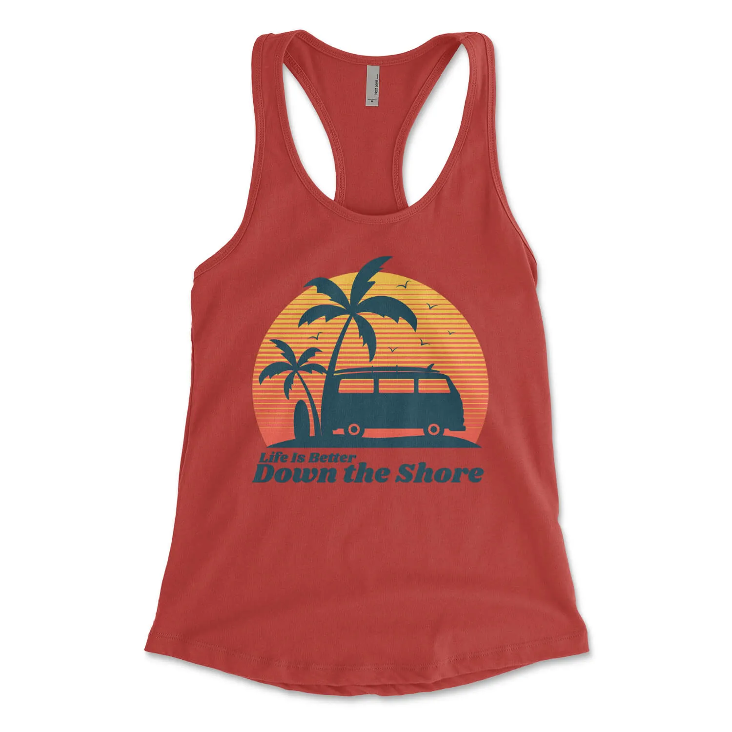 Life Is Better Down the Shore Women's Tank Top