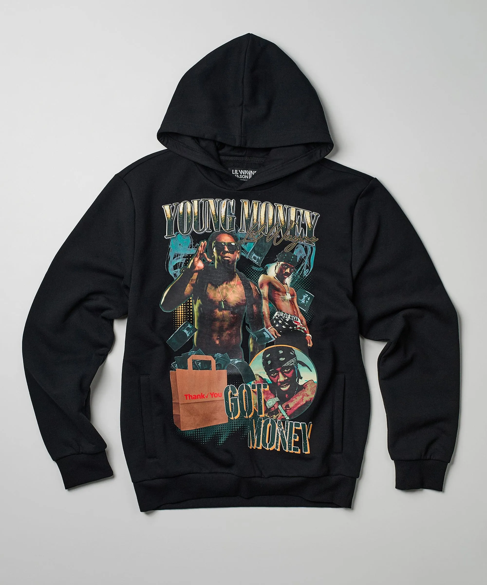 Lil Wayne Young Money Got Money Hoodie - Black