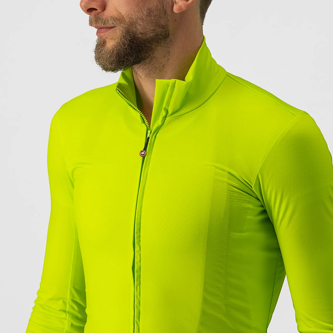 Maglia maniche lunghe Castelli Pro Mid - Verde