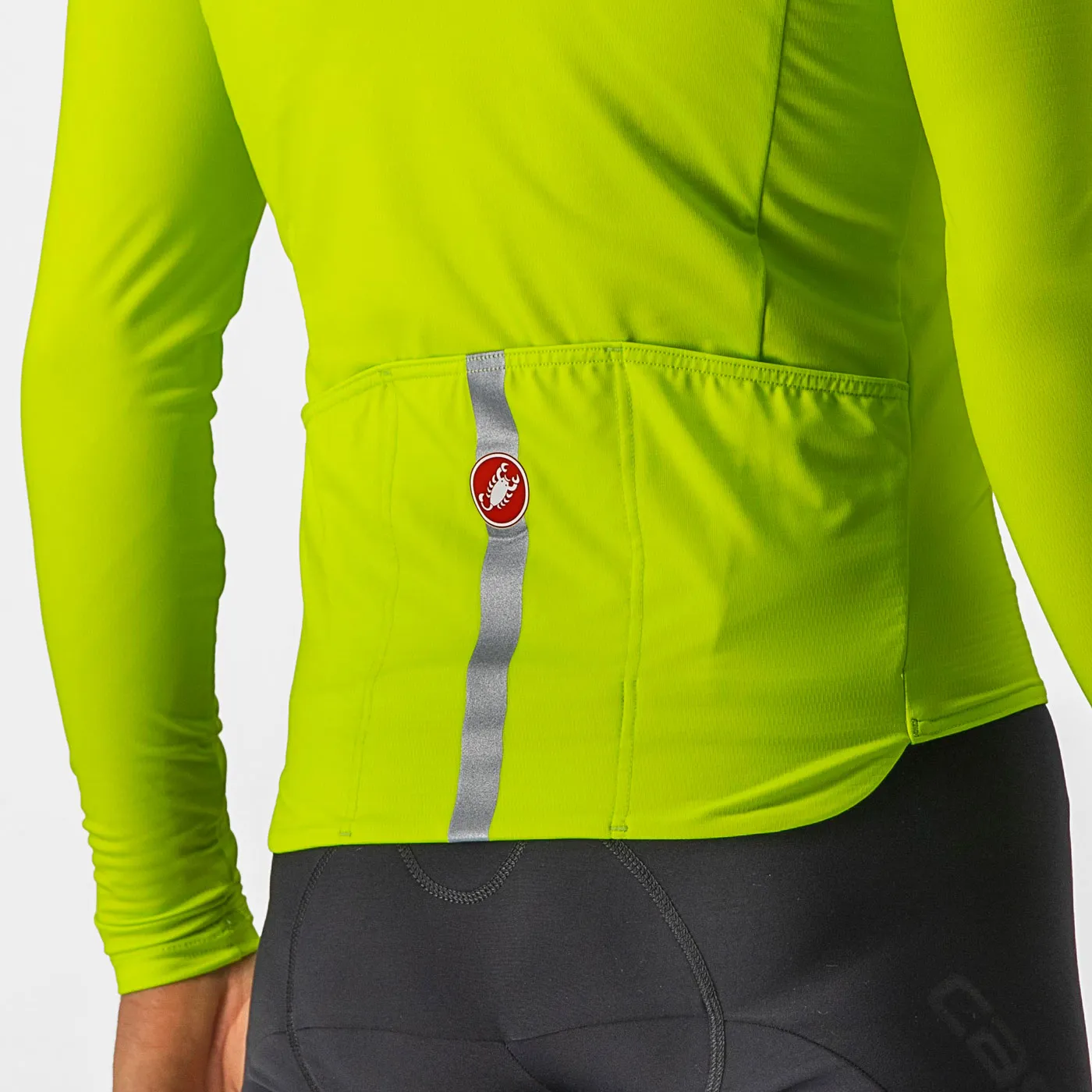 Maglia maniche lunghe Castelli Pro Mid - Verde