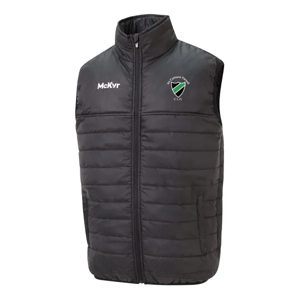 Mc Keever Parnells GAA Core 22 Padded Gilet - Youth - Black