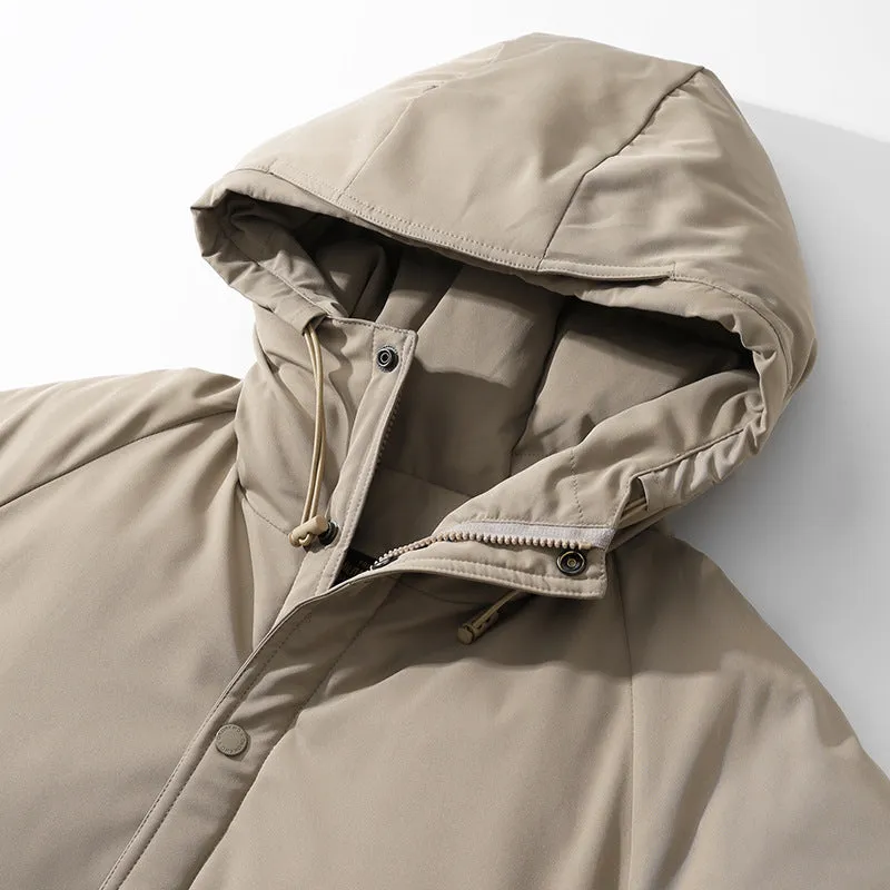 Men's Outdoor Hooded Down Jacket Autumn and Winter Jacket