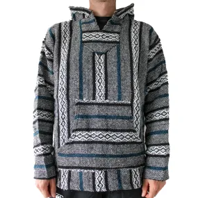 Mexican Baja Hoodie - Grey