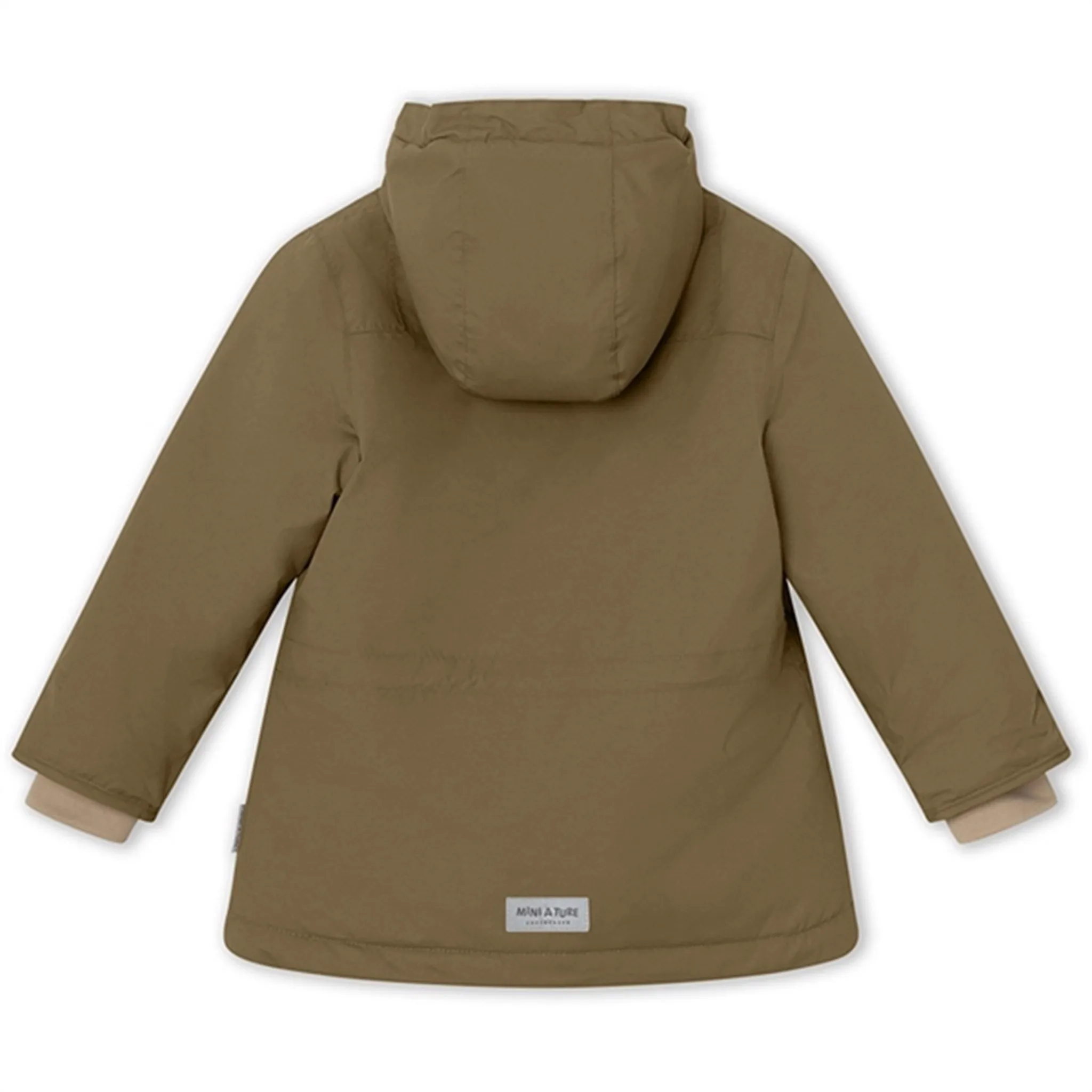 MINI A TURE Kastorio Fleece Winter Jacket Wood