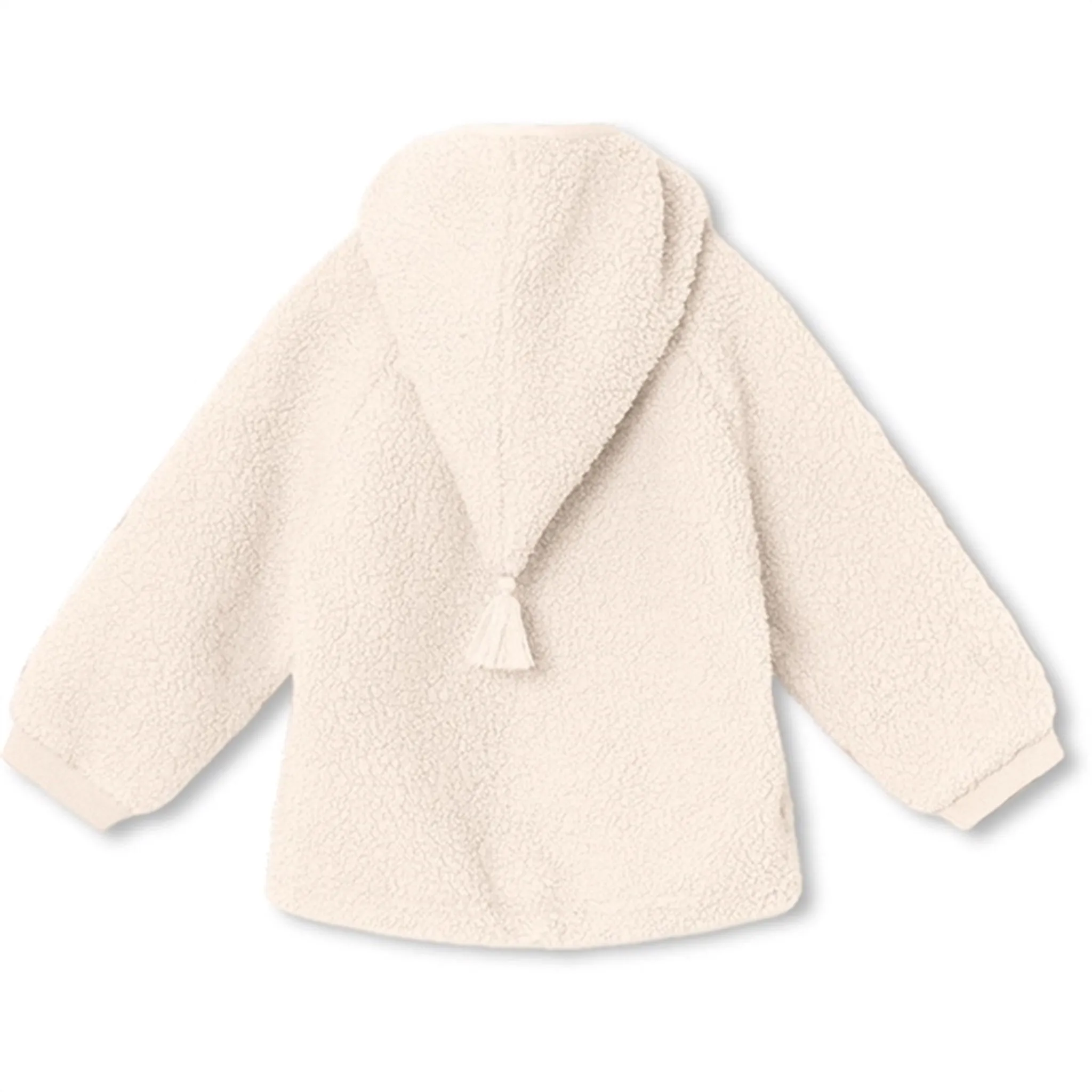 MINI A TURE Liff Teddy Fleece Jacket White Swan