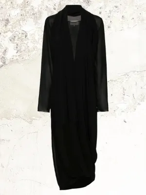 MM6 Maison Margiela layered sheer maxi dress