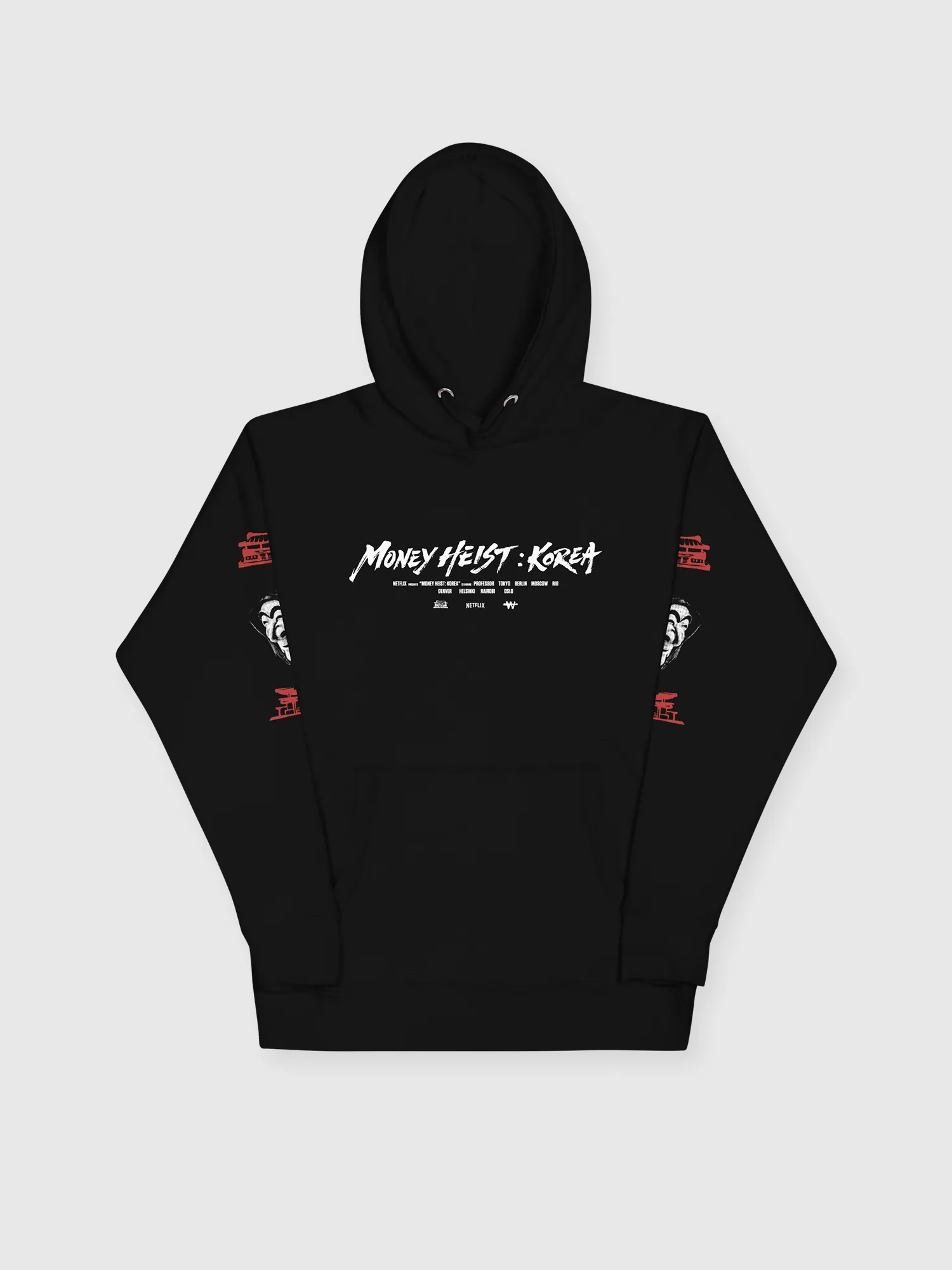 Money Heist: Korea Hoodie  [Black]