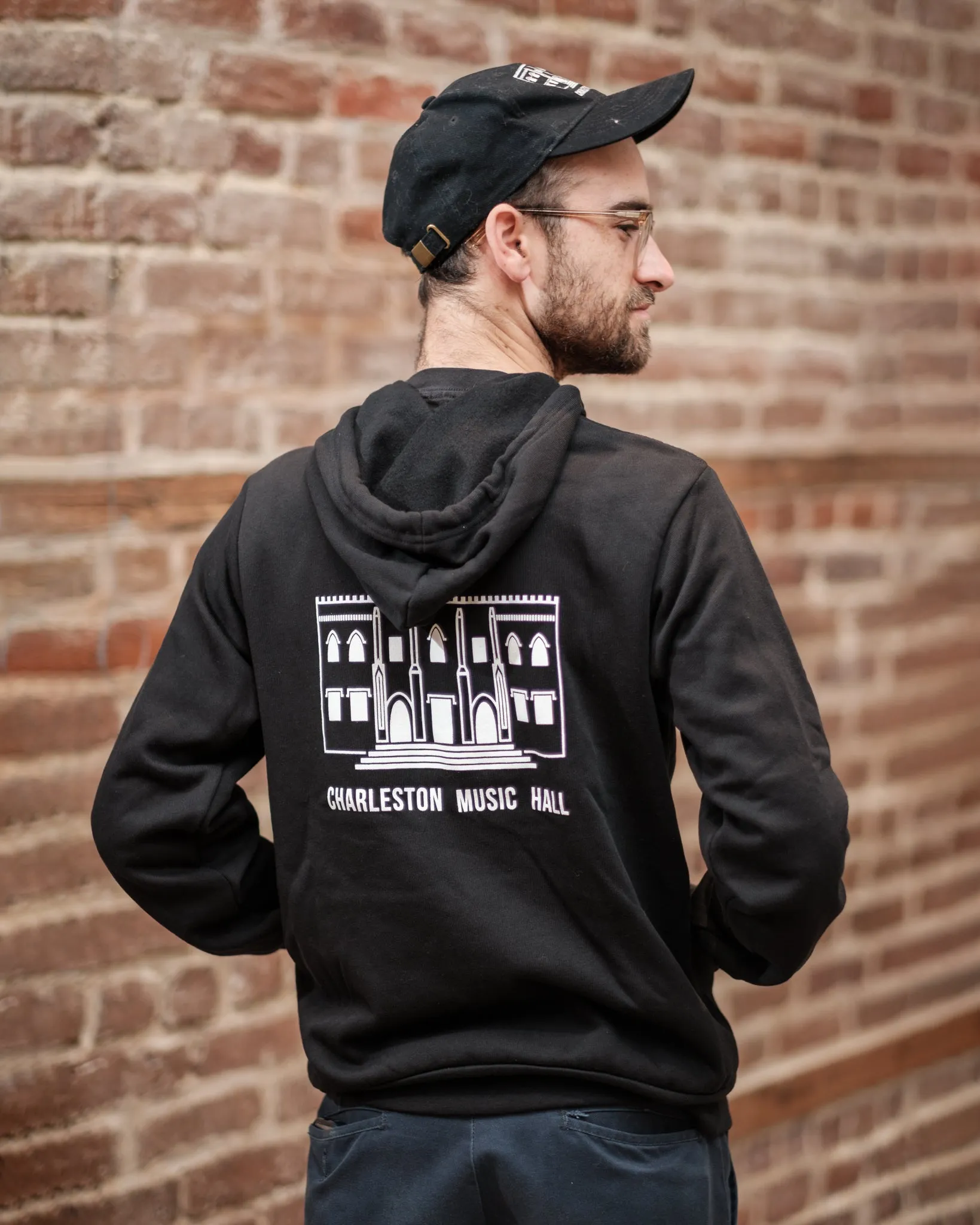 Music Hall Zip-Up Hoodie