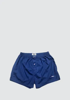 Navy Blue Cotton Boxer Shorts