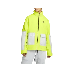 Nike Men's Sportswear Sperpa Fleece Essentials  Jacket Volt